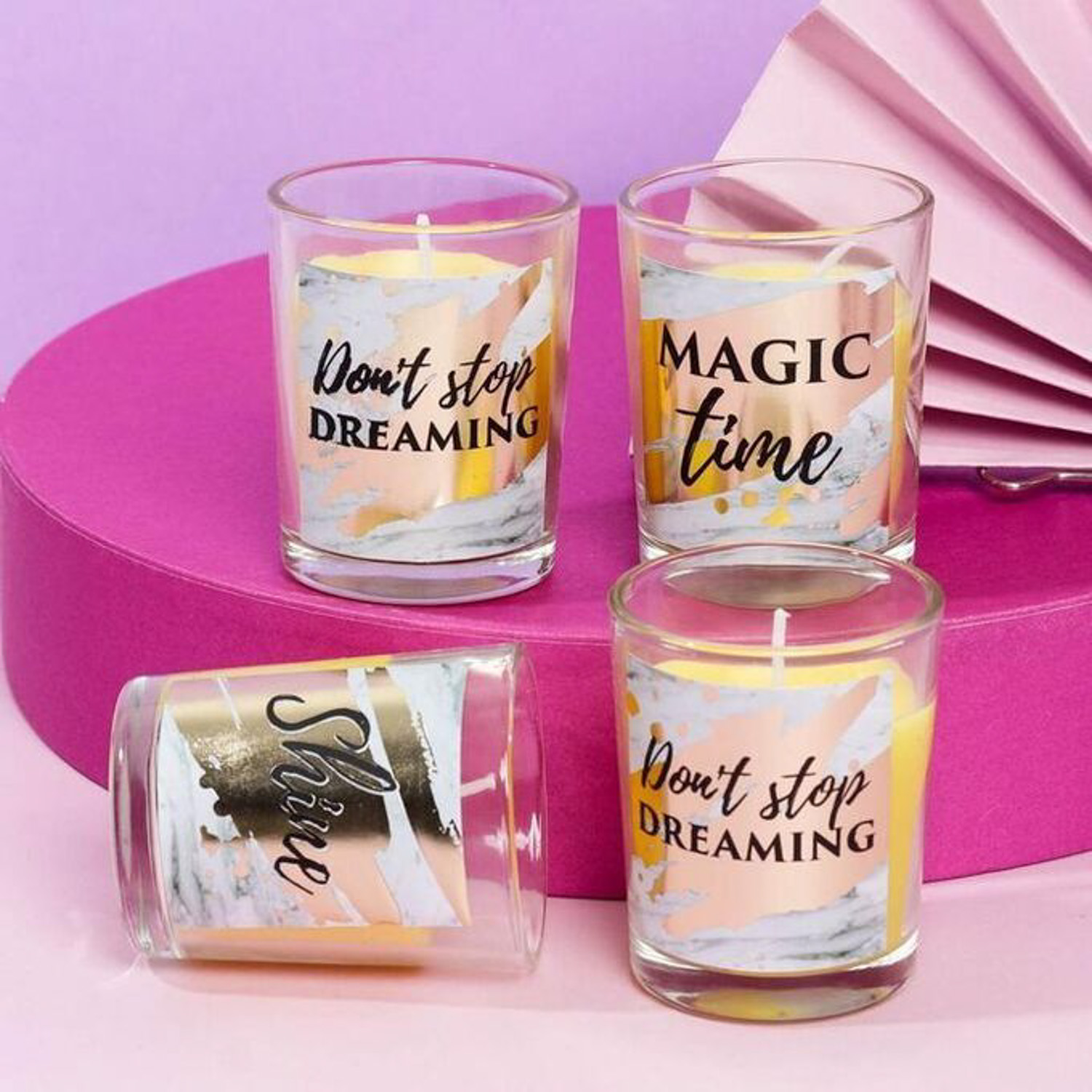 Свеча интерьерная "Для тебя" 7х5 см, МИКС 7372636