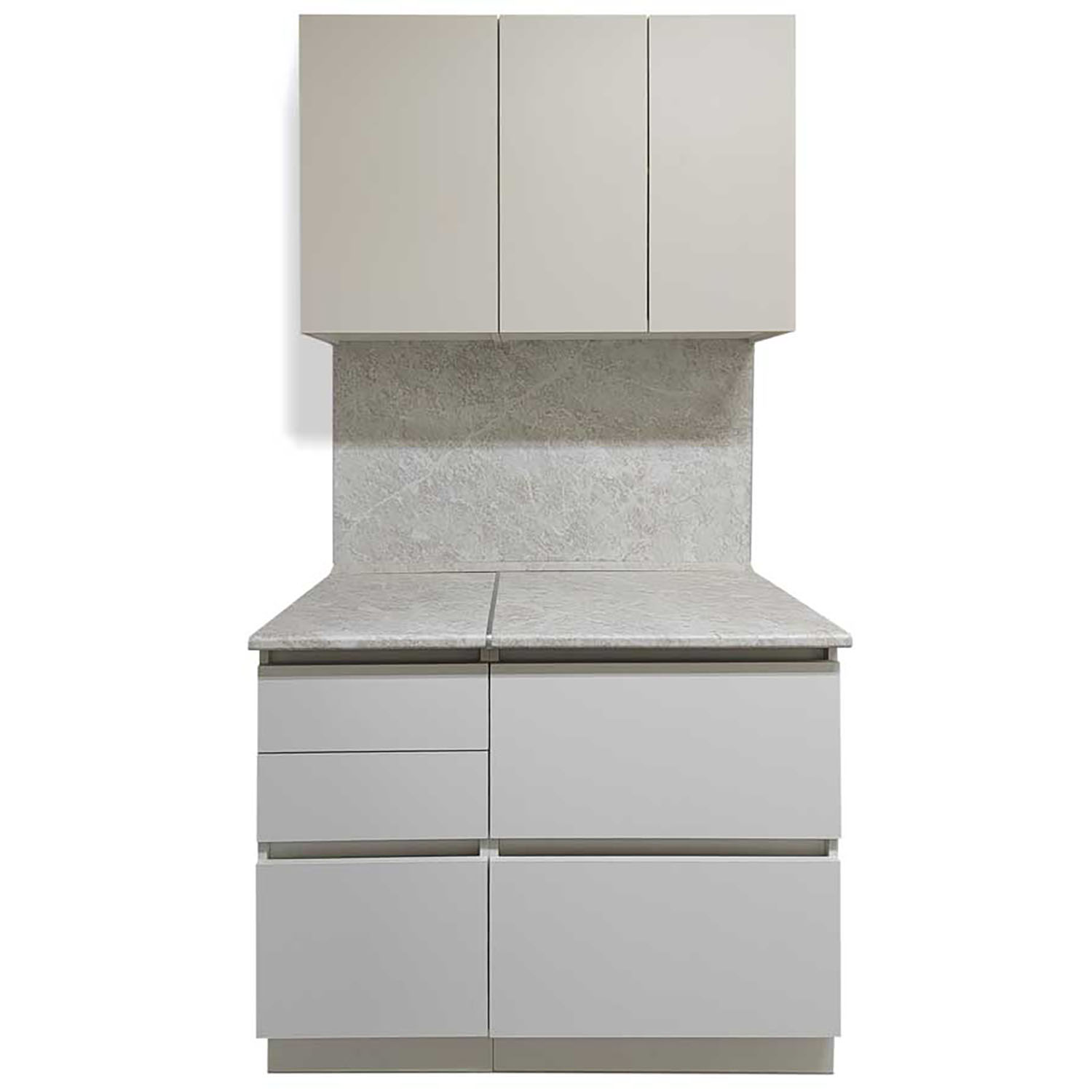 Шкаф навесной 400х676х290 мм BROZEX-WOOD Melissa, с дверцей, белый