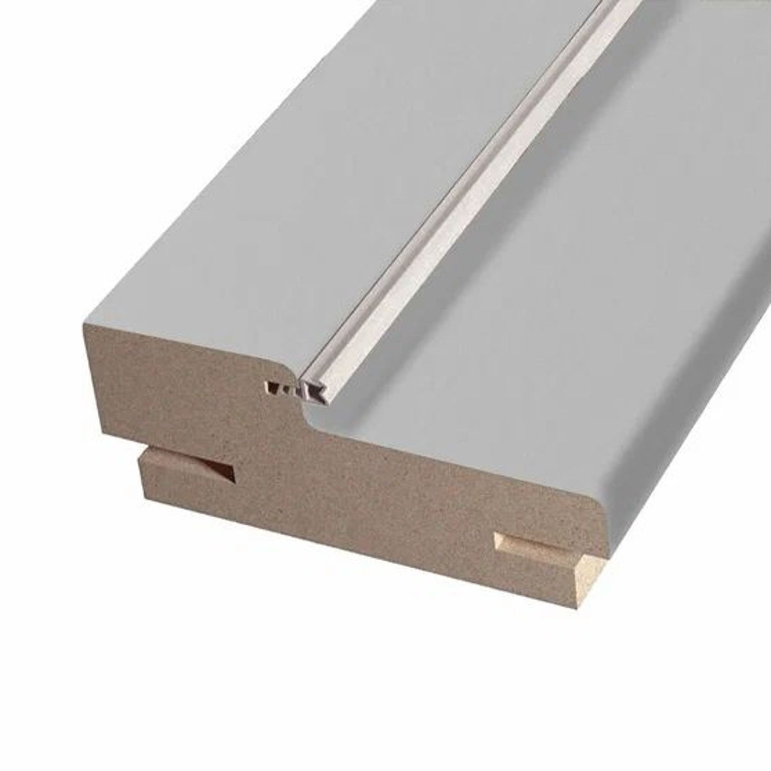 Коробка ПВХ телескопическая СЕРЫЙ СОФТ 70*2050мм Аркада*2 Коробка ПВХ телескопическая СЕРЫЙ СОФТ 70*2050мм Аркада*2