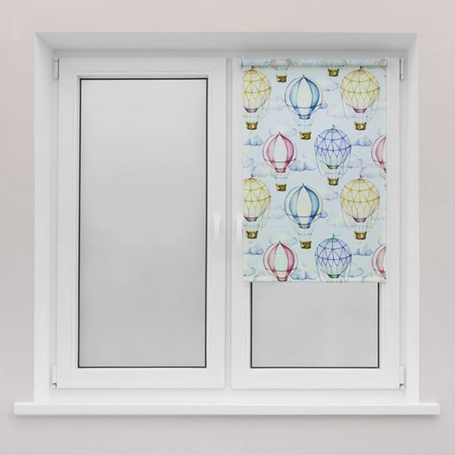 Штора рулонная Воздушные шары 80,5*170 ГП