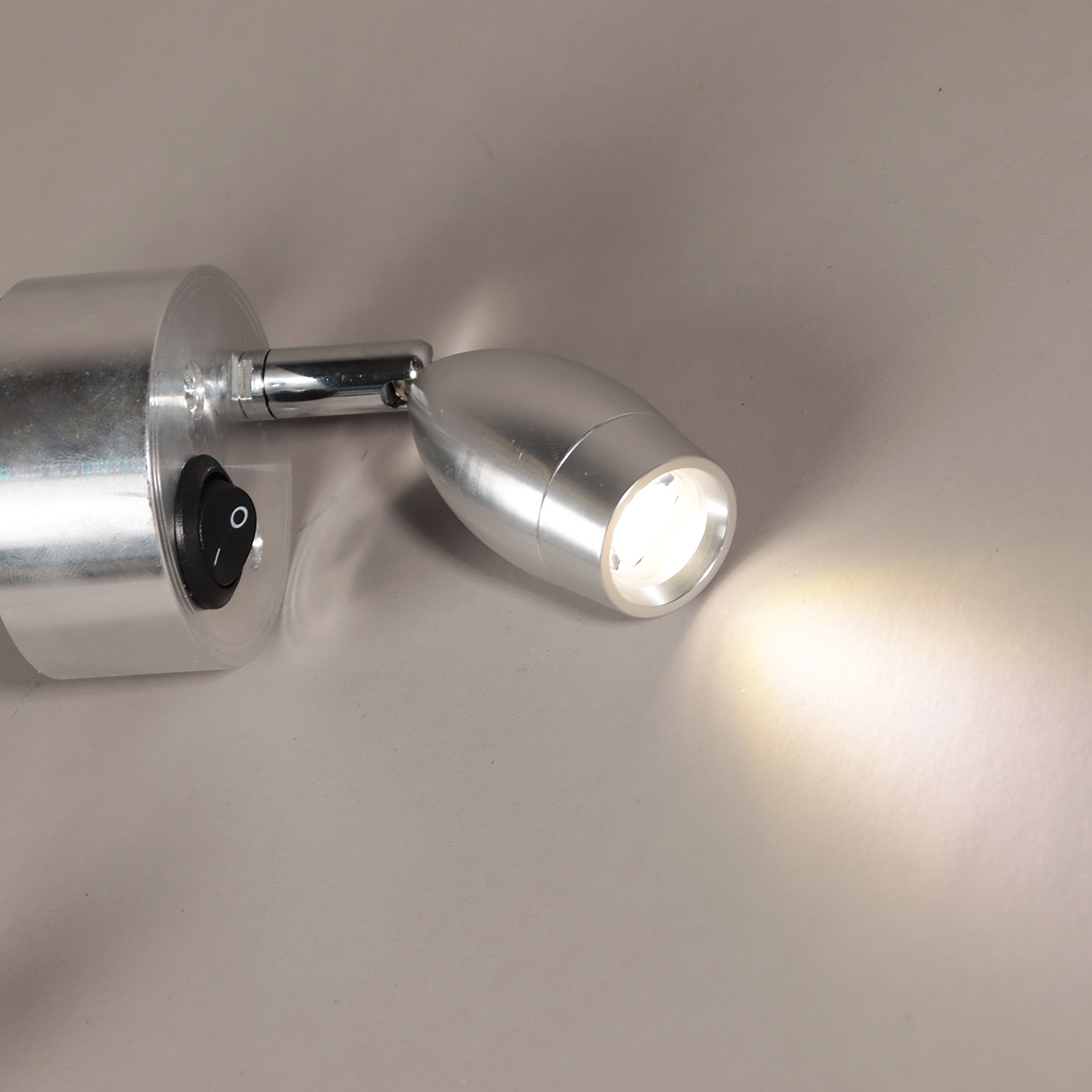 Светильник настенный (спот) B272 SL 3W хром  VERNER LIGHTING *1/50