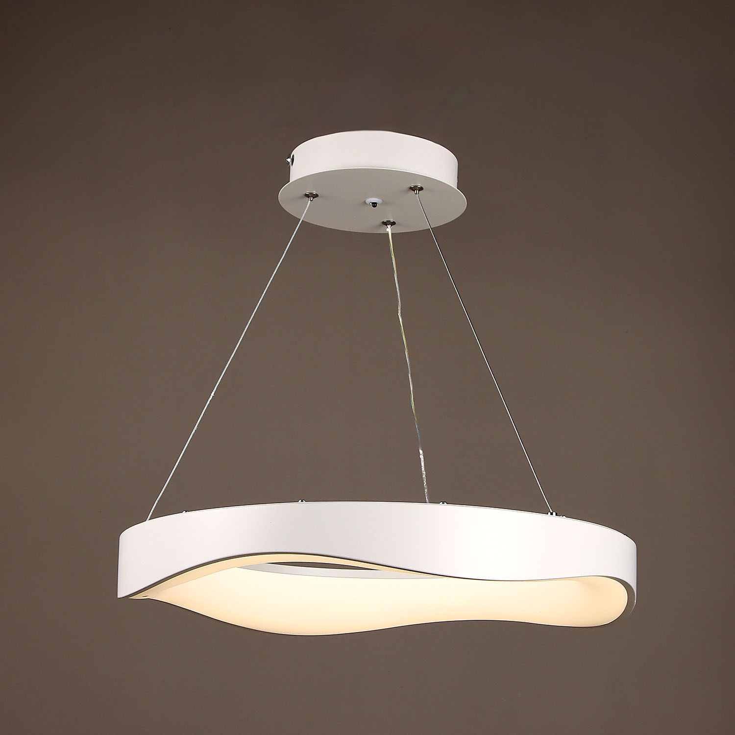 Светильник подвесной светодиодный акриловый 480мм h150см 80W 9224 C LED пульт S=20м2 *1 Светильник подвесной светодиодный акриловый 480мм h150см 80W 9224 C LED пульт S=20м2 *1