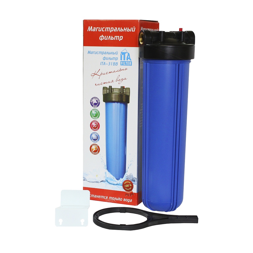 Корпус фильтра ITA 20BB 1'' непрозрачный ИТА-31 Премиум  *1/4