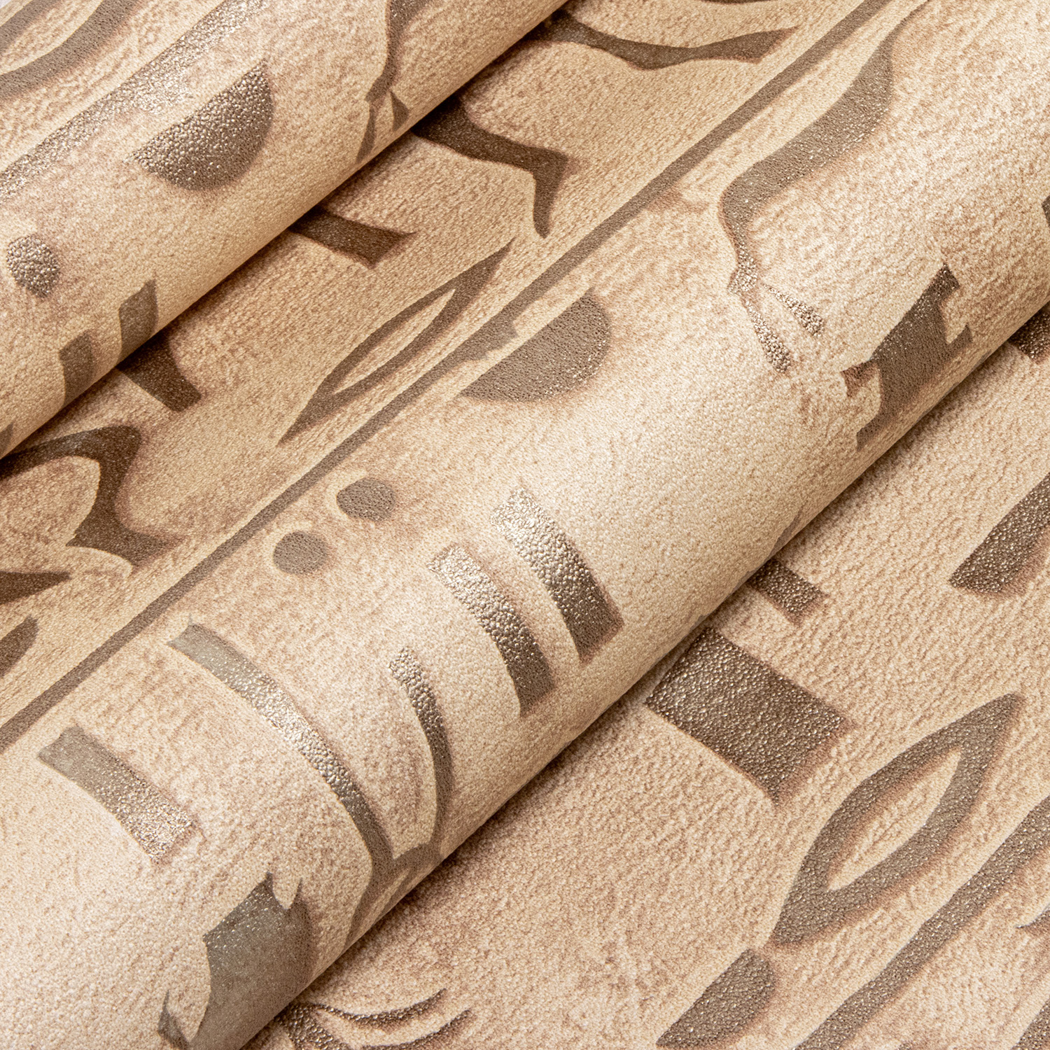 Обои дуплекс Белорусские обои Микерин-61 бежевый 220175-61 (9С6К), 0.53х10.05