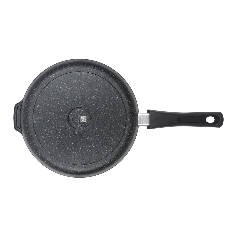 Сковорода алюмин. антипригарная "Kukmara" "Granit" black d22см Съемн.руч. сггч222а *1/4 Сковорода алюмин. антипригарная "Kukmara" "Granit" black d22см Съемн.руч. сггч222а *1/4