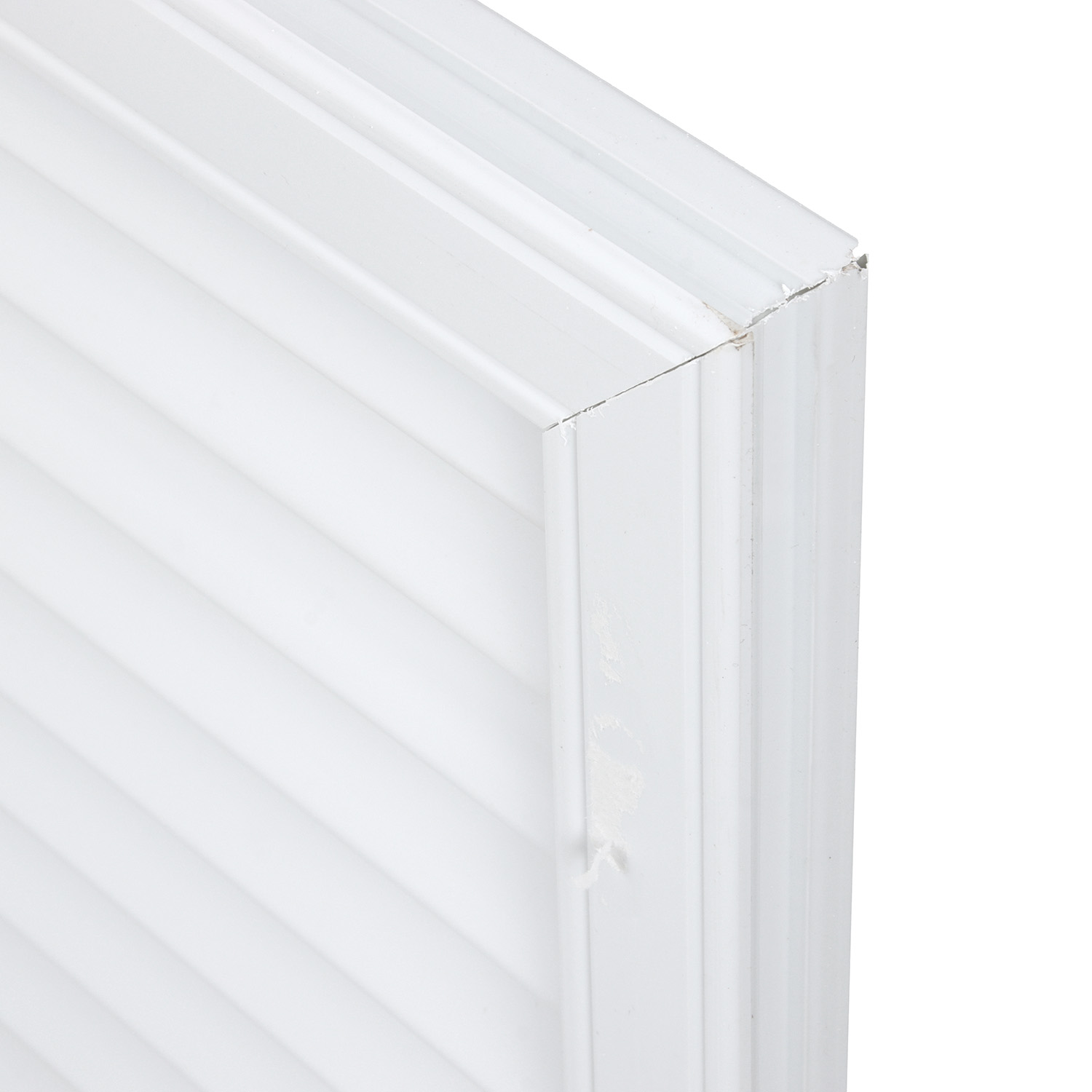 Решетка радиаторная 600х900 мм ДекорПластик, белый