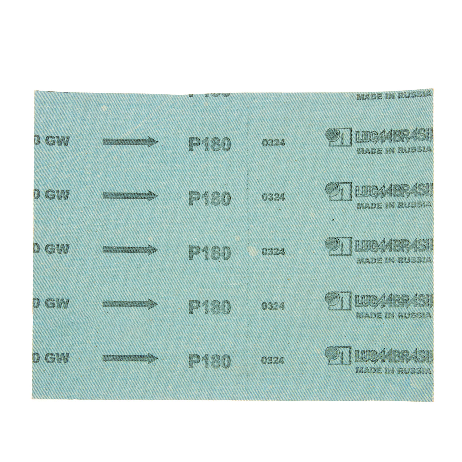 Шлифшкурка зерно P280/63М оксид алюминия водостойкая тканевая 200*250 мм   *1