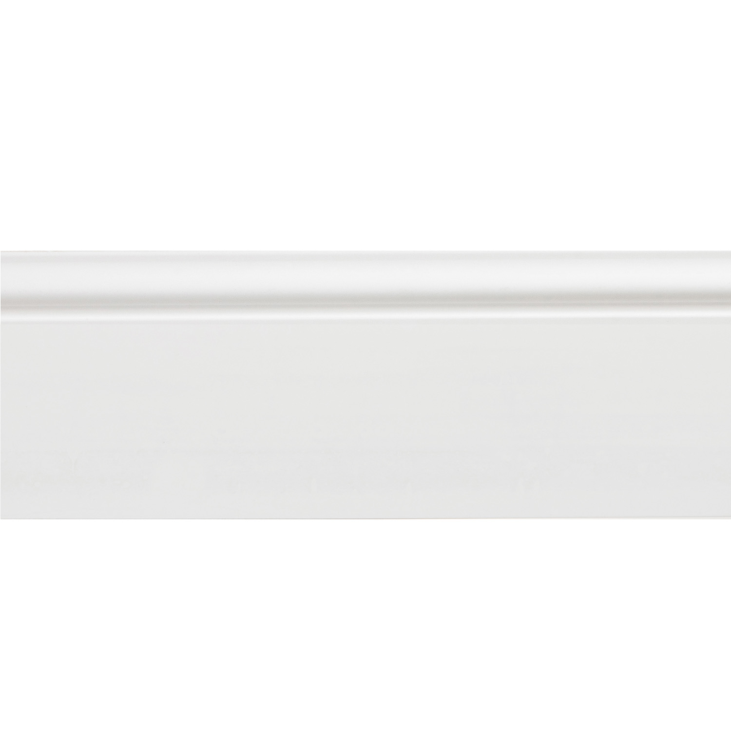 Плинтус напольный Солид 1 UHD 01, 2 м, 80 мм, белый Плинтус напольный Солид 1 UHD 01, 2 м, 80 мм, белый