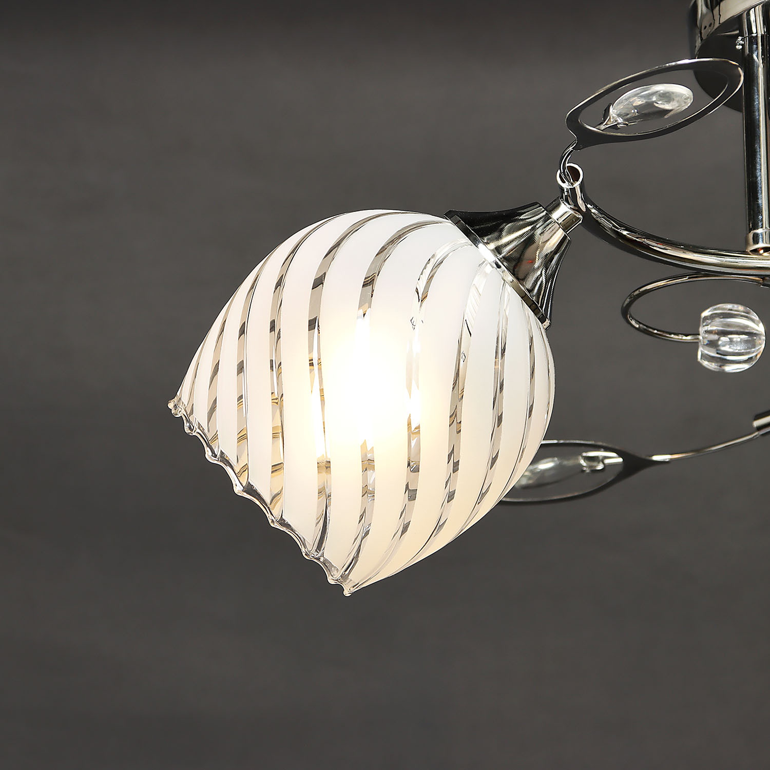 Люстра Verner Lighting А2376/3, 40 Вт, Е27, 3 лампы, хром