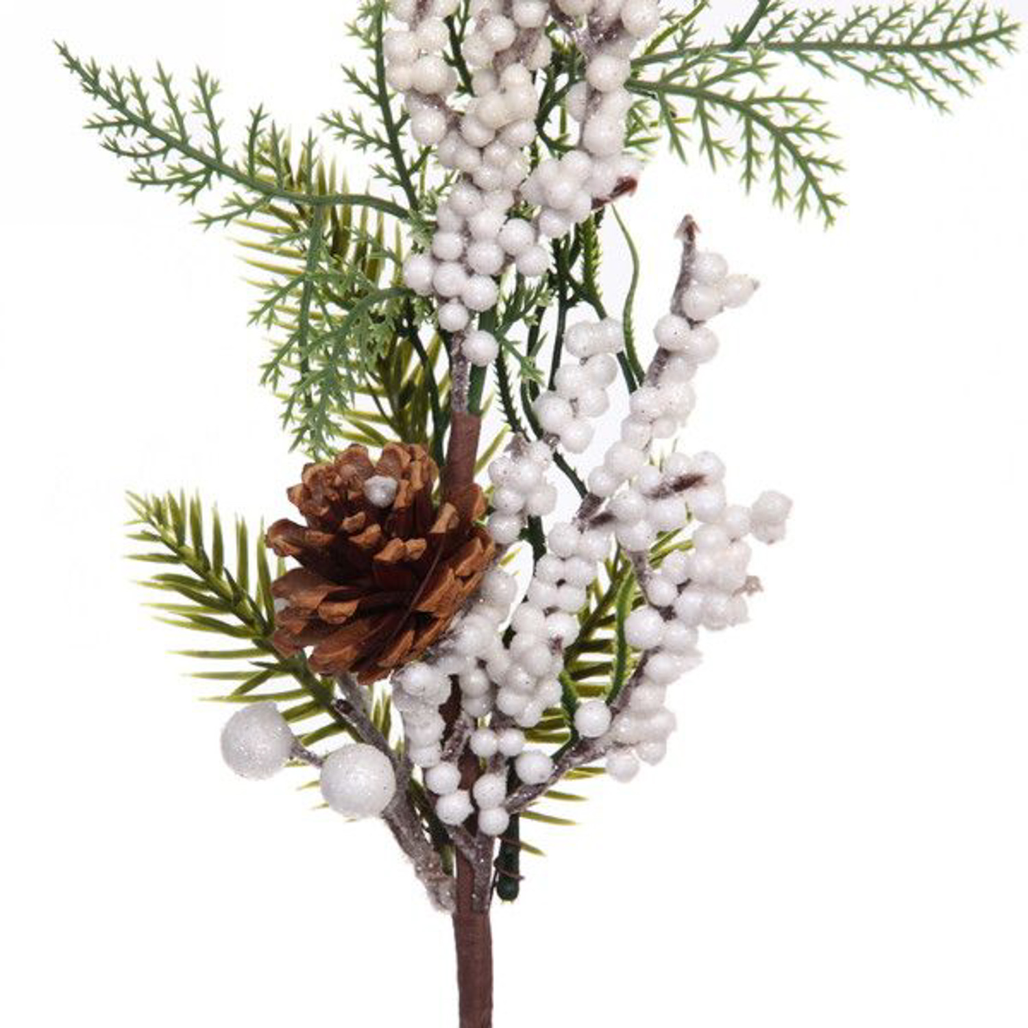 Ветка хвойная Лесная шишка 45 см