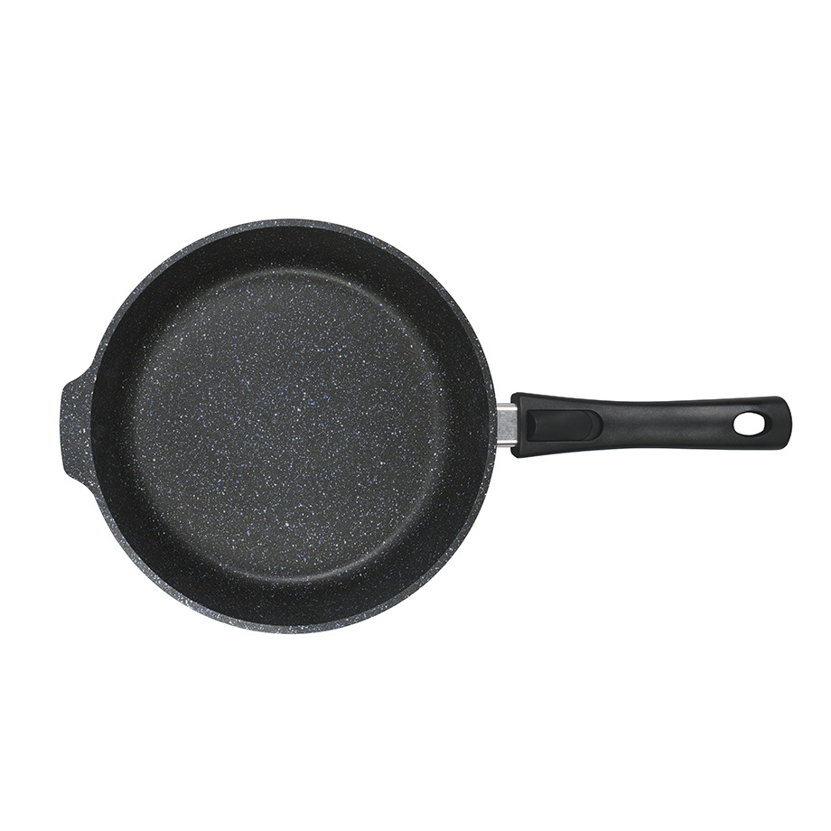 Сковорода алюмин. антипригарная "Kukmara" "Granit" black d22см Съемн.руч. сггч222а *1/4 Сковорода алюмин. антипригарная "Kukmara" "Granit" black d22см Съемн.руч. сггч222а *1/4