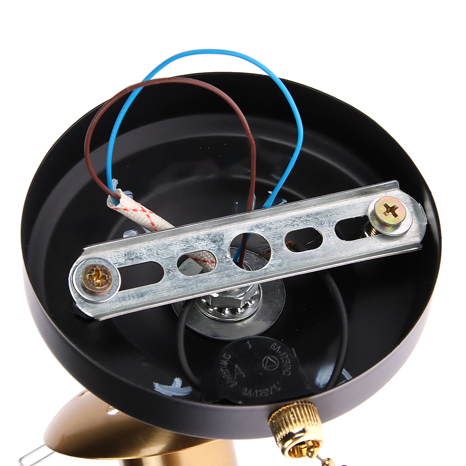 Бра N36356/1W BK+COP 1*40W E27 220V (l-245;w-130; h-135)  VERNER LIGHTING *1