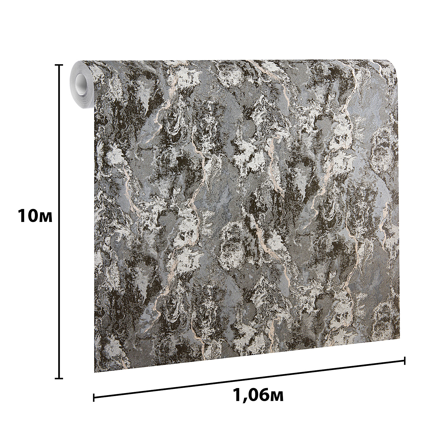 Обои флиз "AS Палитра" Аспект Deluxe 70502-44 1,06*10м *1/6