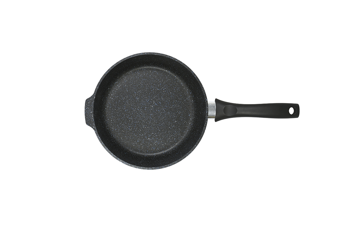 Сковорода алюмин. антипригарная "Kukmara" "Granit" black d16см сггч160а *1/10 Сковорода алюмин. антипригарная "Kukmara" "Granit" black d16см сггч160а *1/10