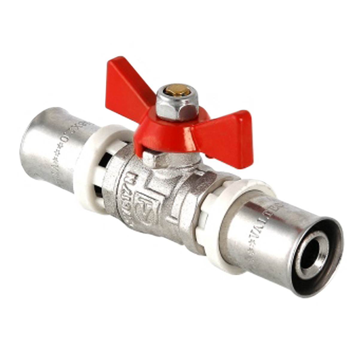 Кран шаровый 16х16 пресс/пресс бабочка VALTEC *1/12