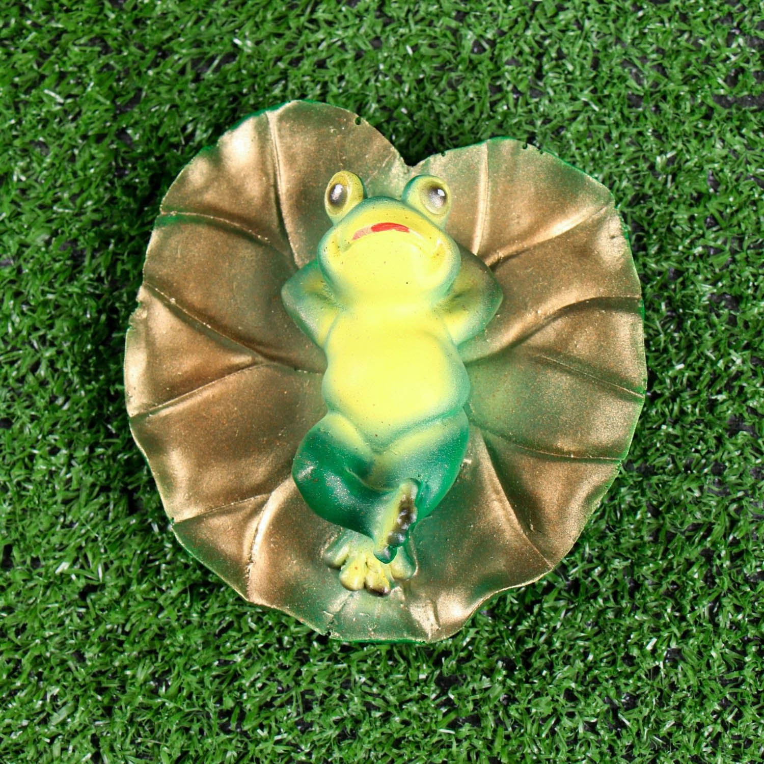 Садовая фигура "Лягушка на спине" 13х6см   3622946