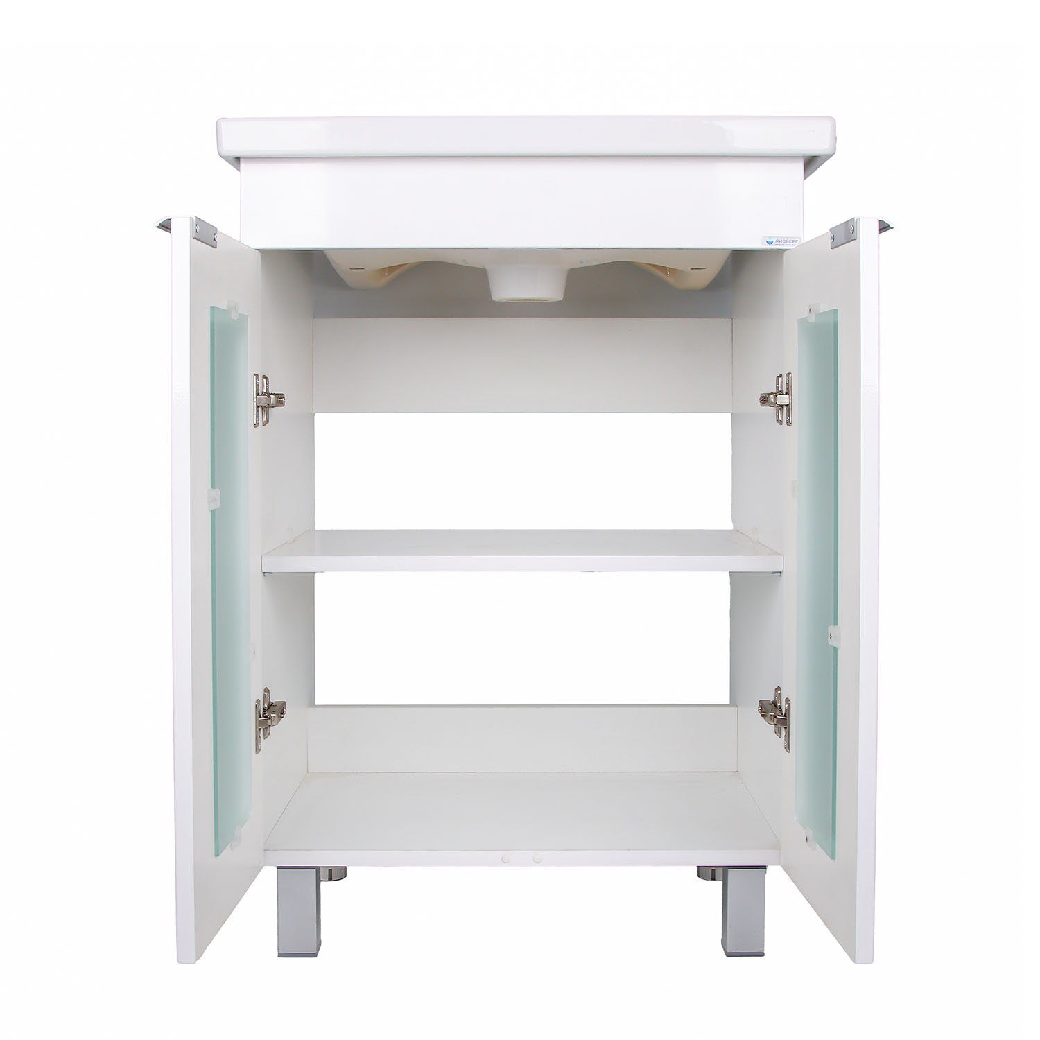 Тумба /Домино/ "Кристалл 60" (выписывать раковину БЛ322 COMO 60 Cersanit)  *1/4