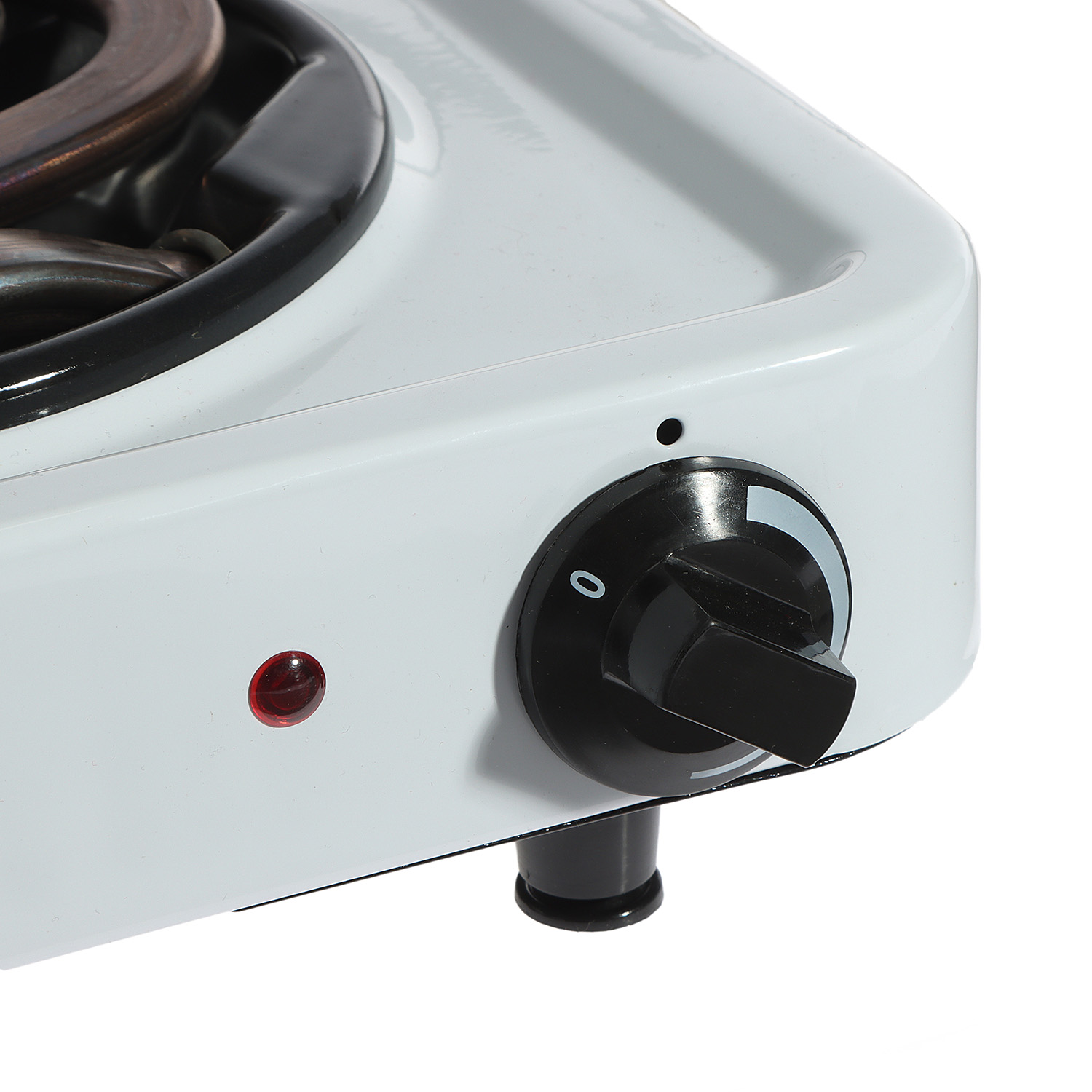 Электроплитка 1конфорка 1000Вт спираль, белая "Злата-114Т" (Златоуст) *1