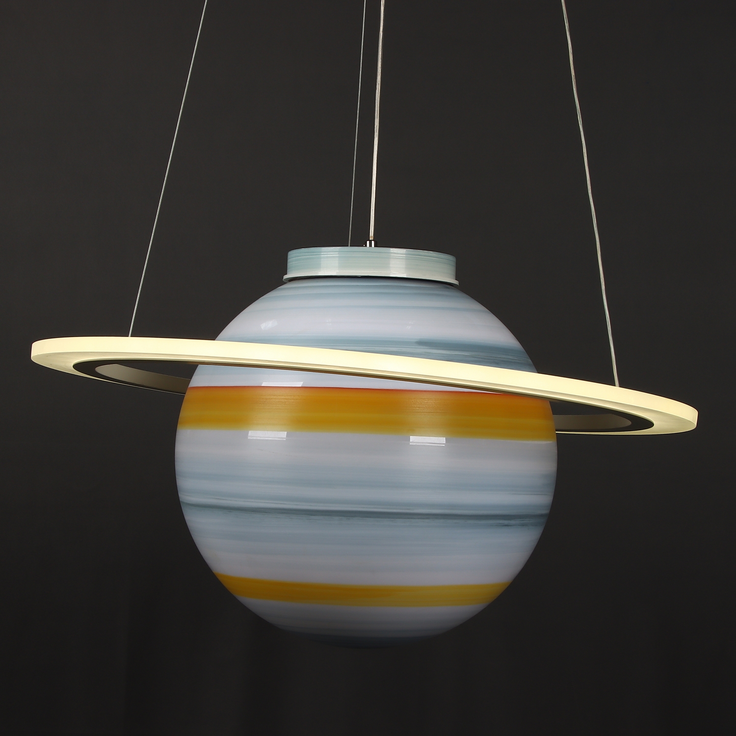 Люстра 8407 BL 32W*2+Е27 blue 600мм S=6м2  VERNER LIGHTING *1