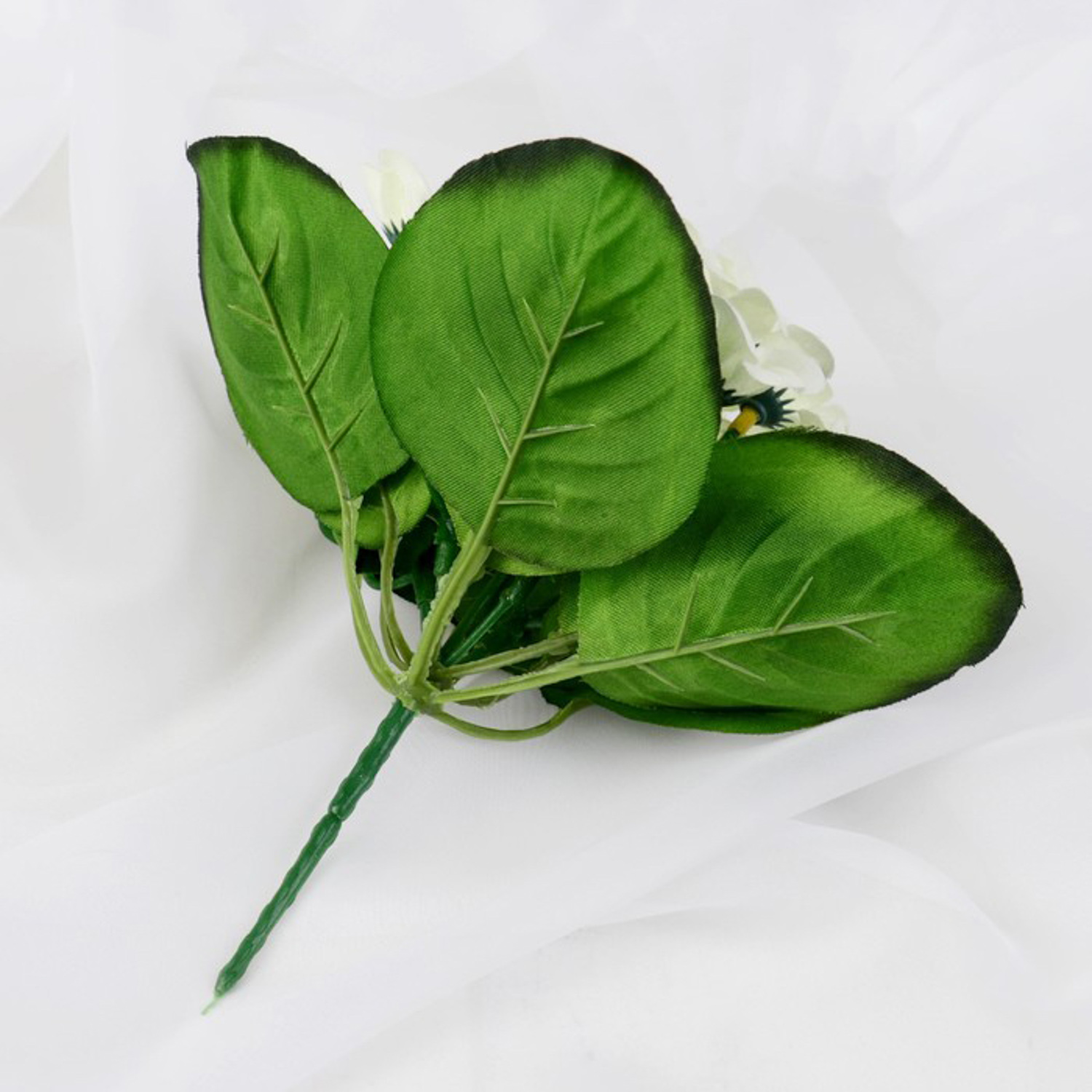 Букет "Герань душистая" белая 4*17 см, 4642692