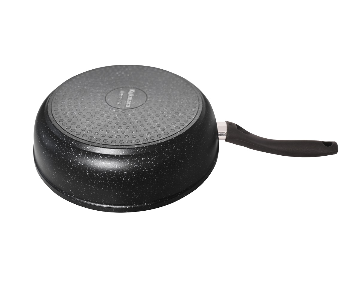 Сковорода алюмин. антипригарная "Kukmara" "Marble INDUCTION" Мрам.темн. d26см смтиш260а *1/5