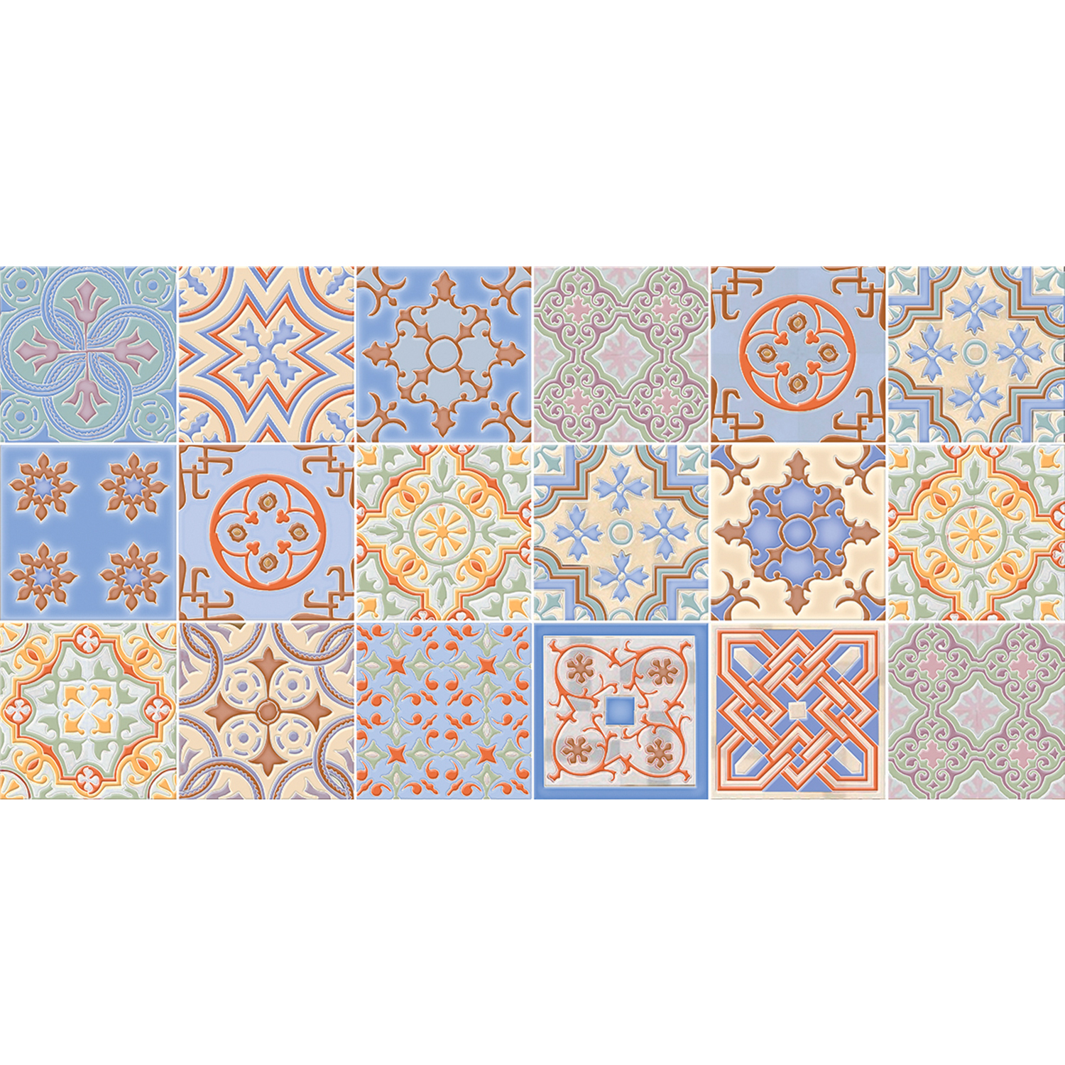 Плитка Валенсия облицовочная синяя сортовая 250*500мм