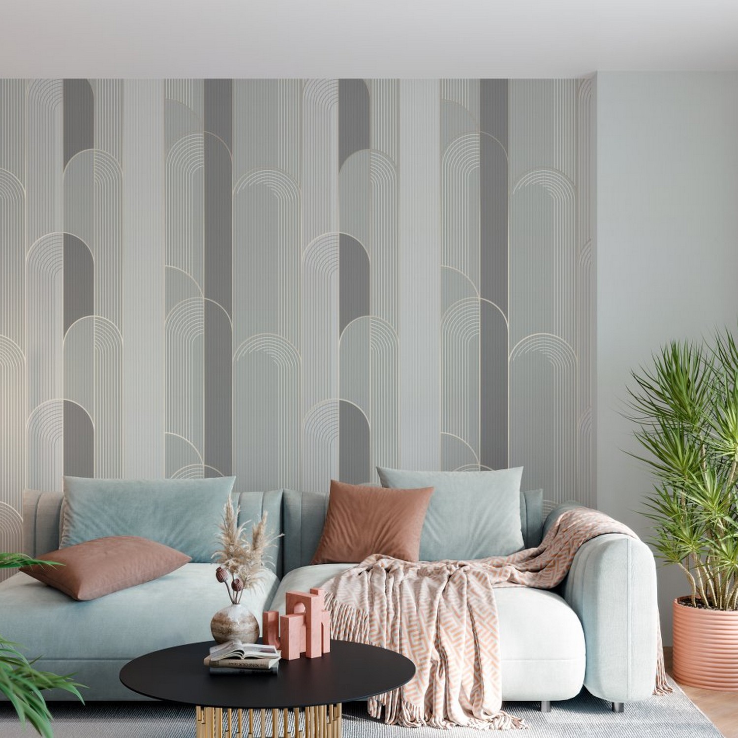 Обои флиз "Палитра" Archway TC72251-42 TrendColor  1,06*10м *6