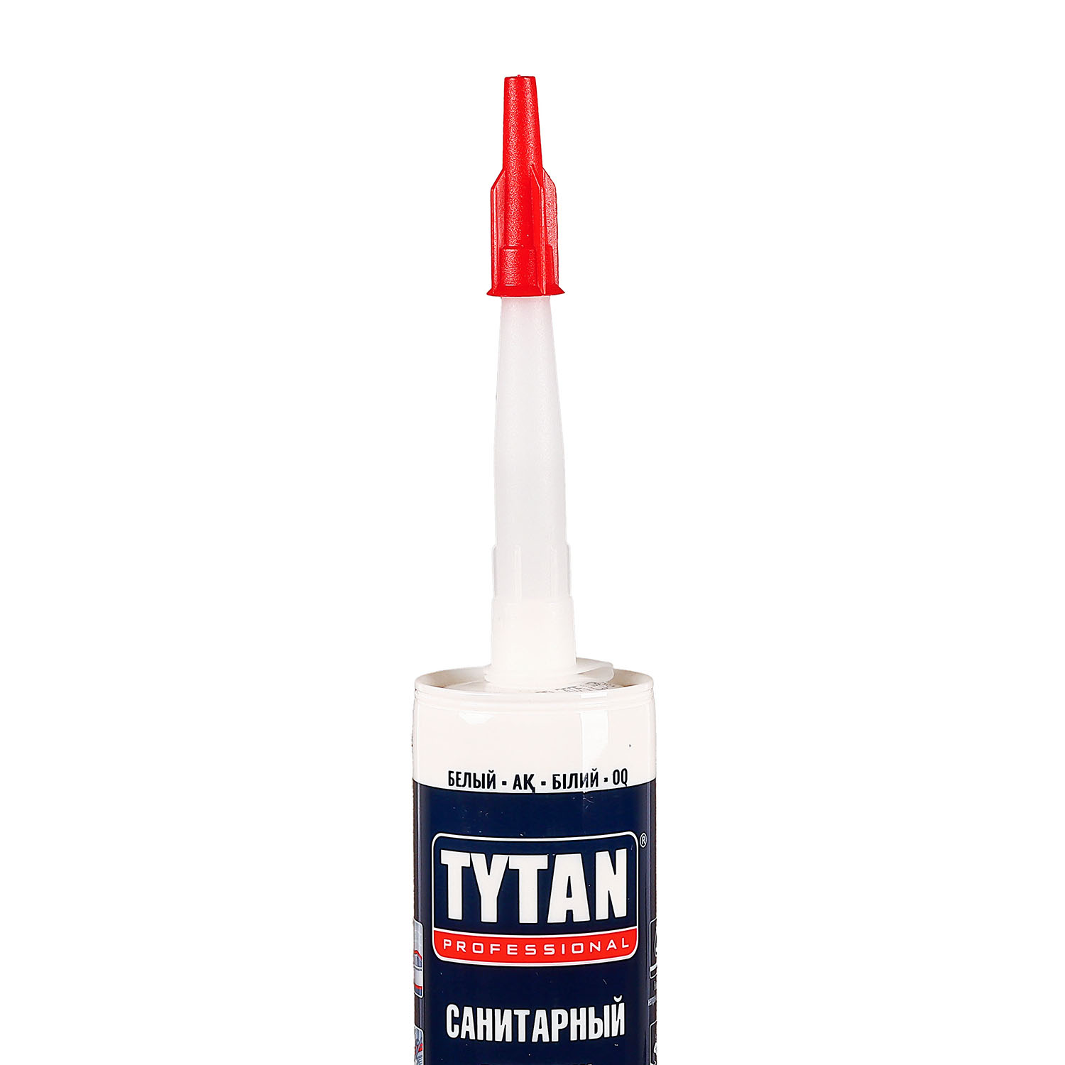Герметик санитарный 280 мл TYTAN, силиконовый, белый