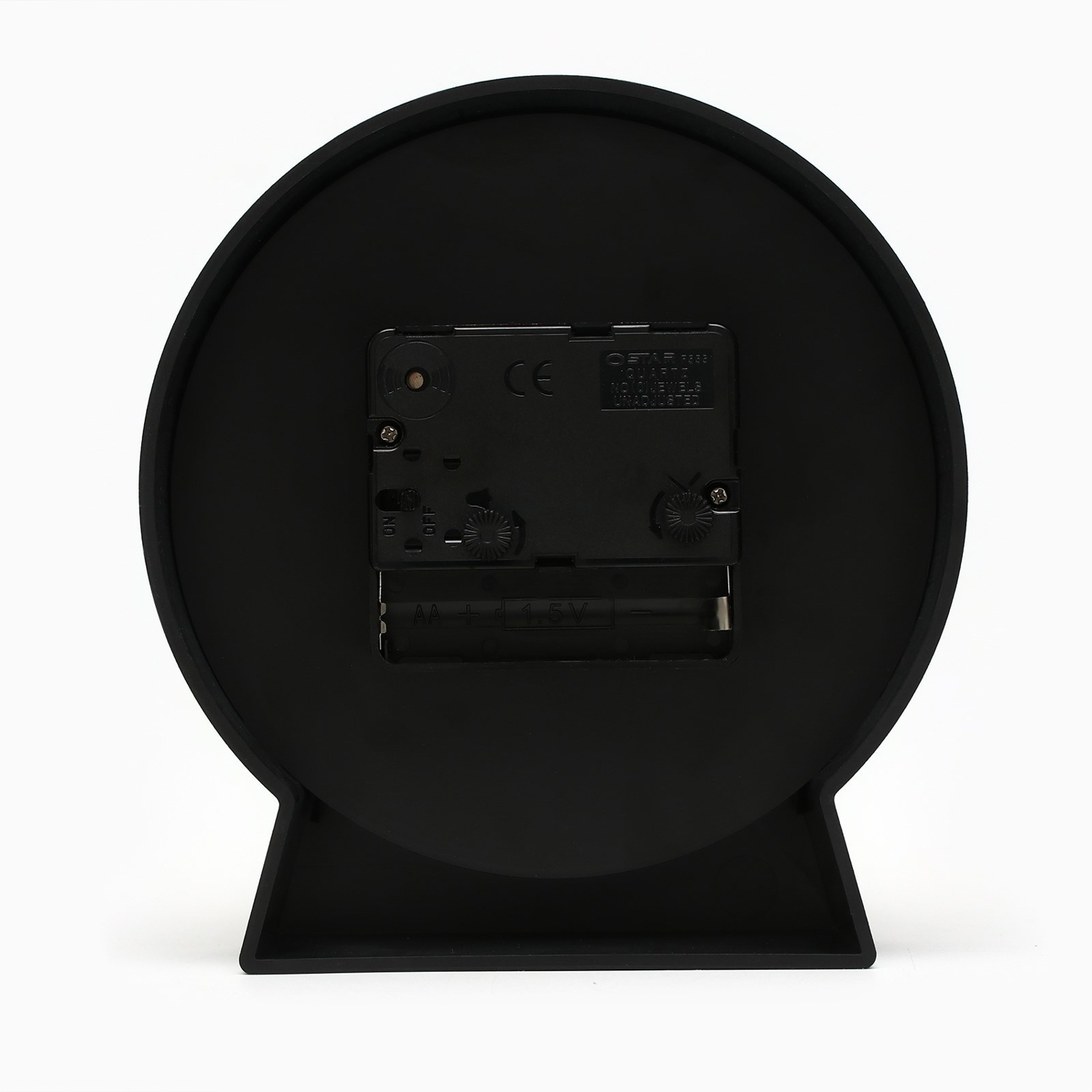 Будильник, 12 х 5 см, черный 9905020