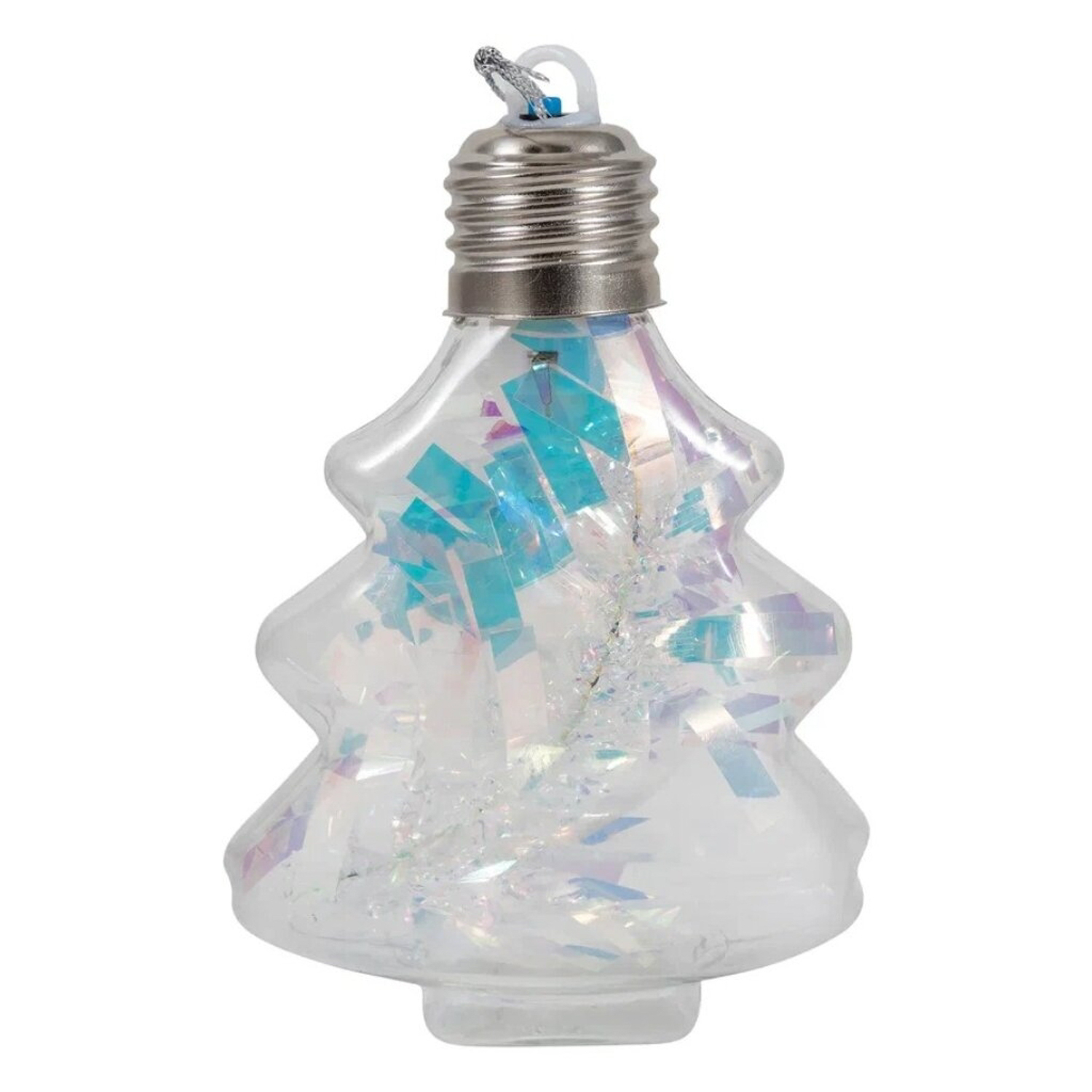 Фигура светодиодная Старт «Ель», 1 LED, 8х4х12 см, 3хLR44, мульти