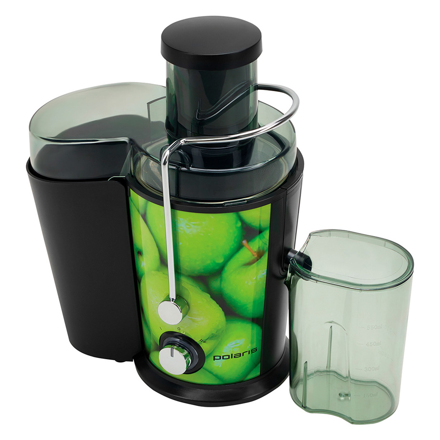 Соковыжималка 1000Вт POLARIS PEA 1031 Apple зеленый 21000об./мин *1/2 скидка ВИТРИНА