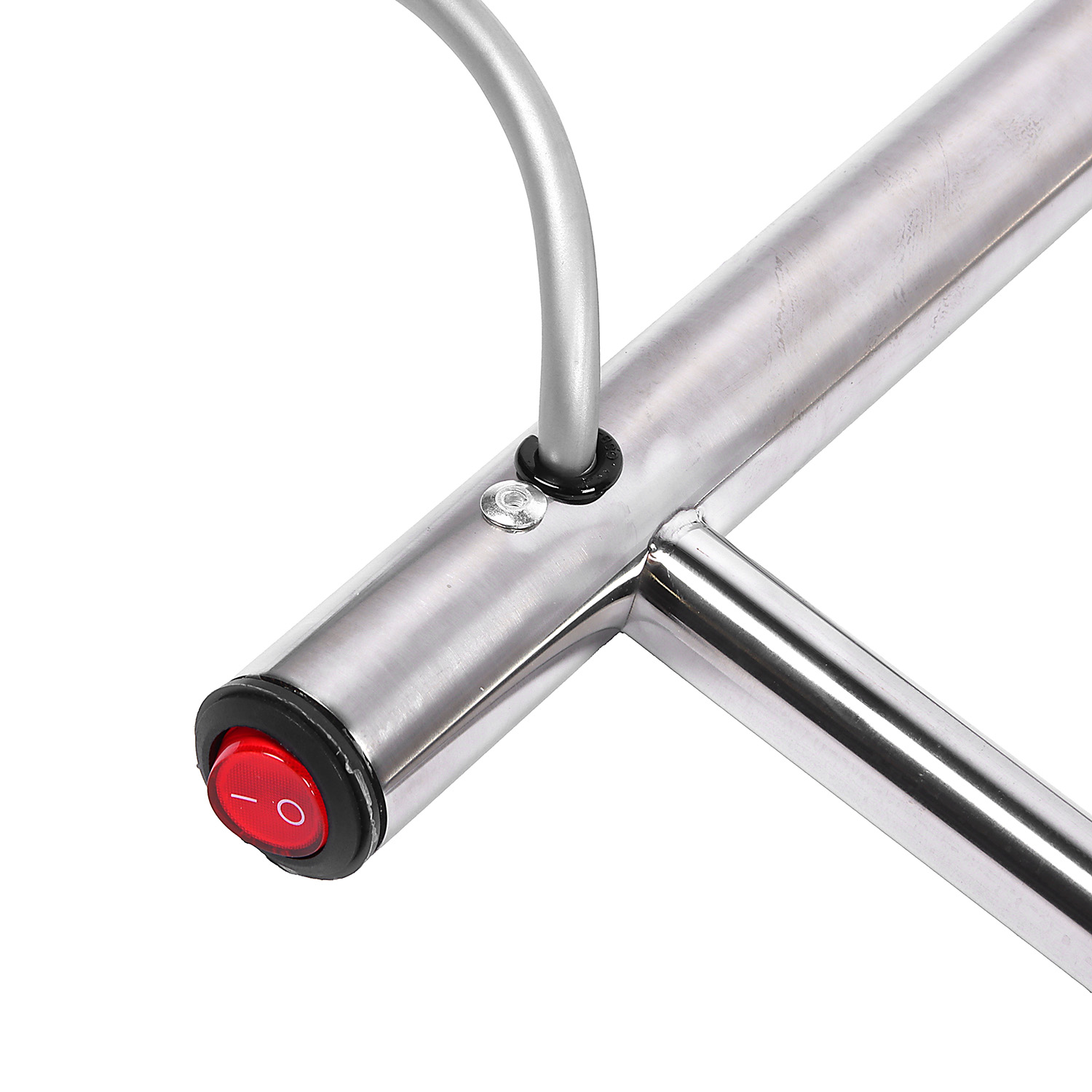 Полотенцесушитель электрический лесенка  400х600  нерж. 4 полки ТЕРА (аналог ИШ377) *1