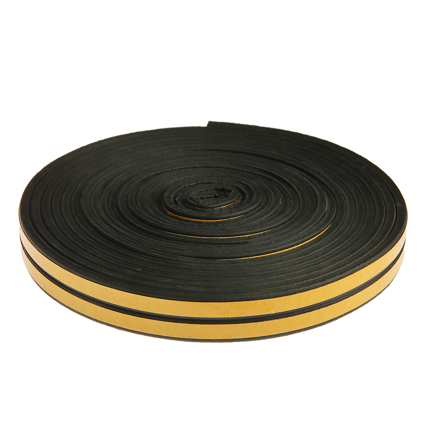 Уплотнитель 10 м TYTAN, 9х4 мм, для окон и дверей, профиль E, черный