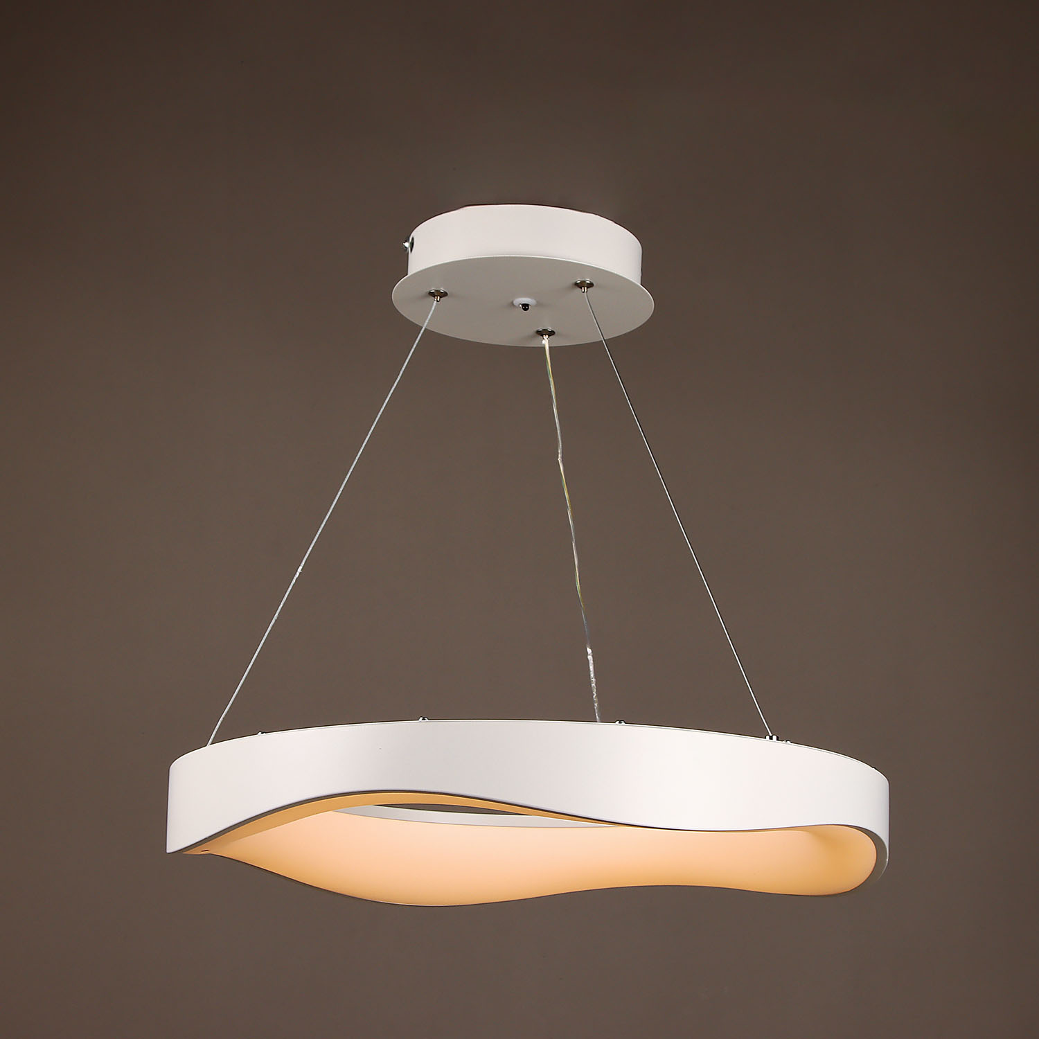 Светильник подвесной светодиодный акриловый 480мм h150см 80W 9224 C LED пульт S=20м2 *1 Светильник подвесной светодиодный акриловый 480мм h150см 80W 9224 C LED пульт S=20м2 *1
