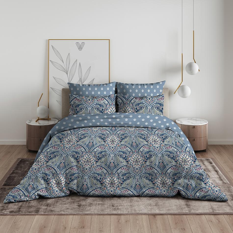 Постельное белье дуэт-М бязь Василиса 70883/1 Восточный узор, наволочки 70*70 - 2шт *1/5