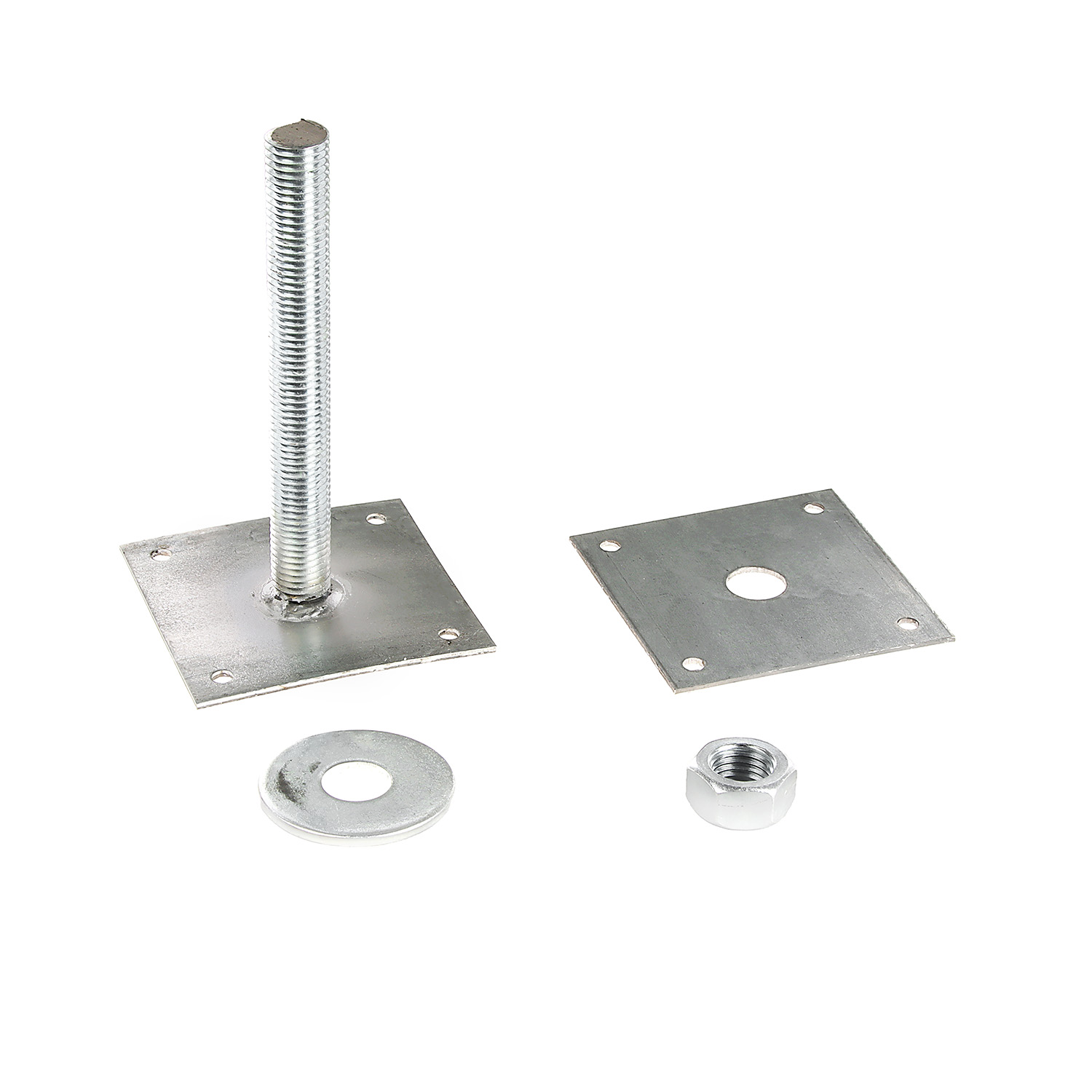 Анкер регулировочный по высоте ARH М24 ТехноСервис, 120х120х200 мм