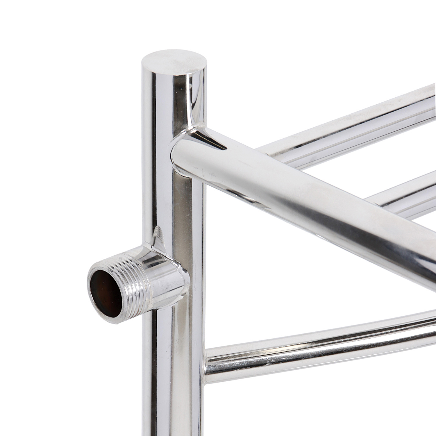 Полотенцесушитель лесенка Аспект ПМ-боковое подкл. правый Ø1" Полка 50*80*40*2мм Тругор *1