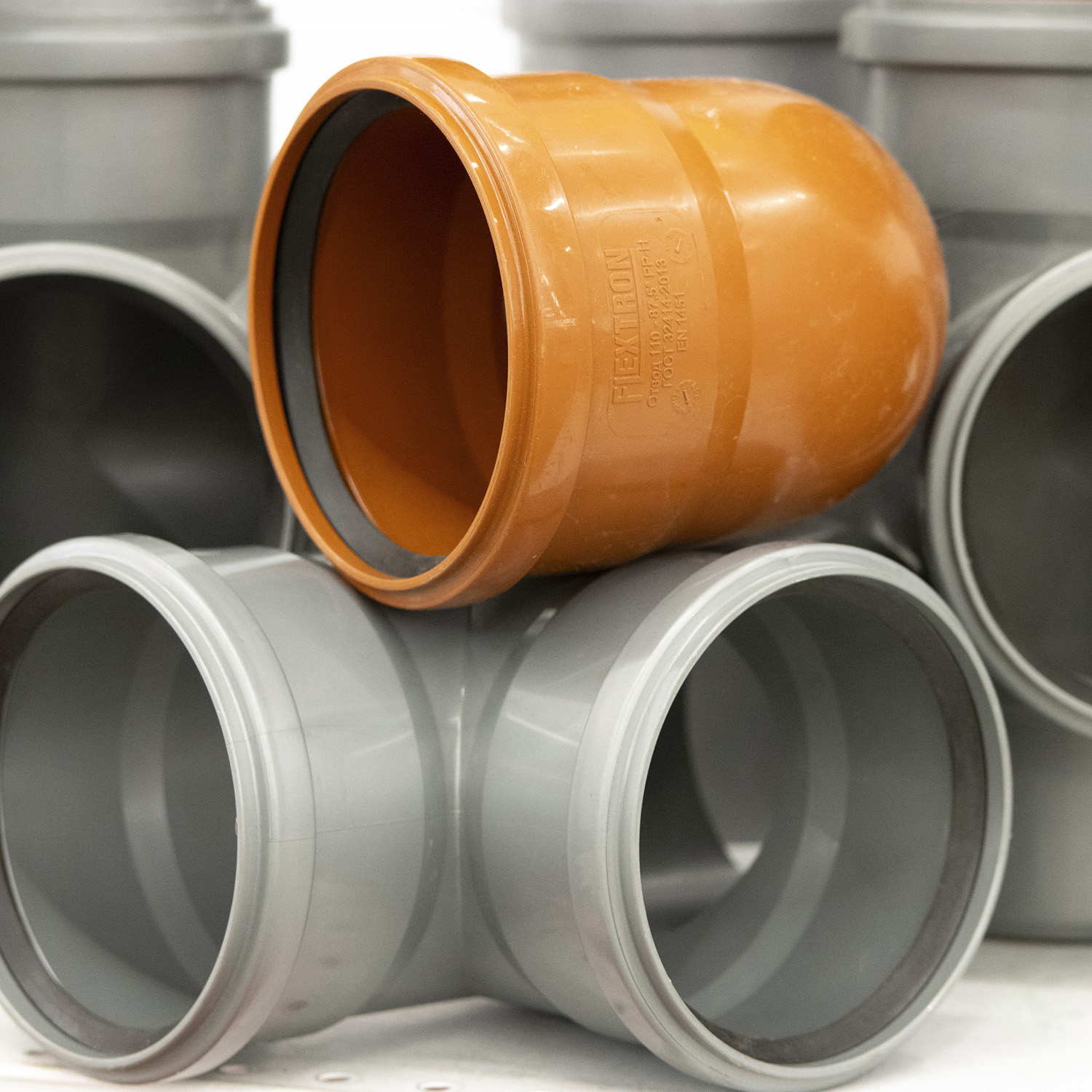 Отвод наружный Ø 110 мм 90° *1/15