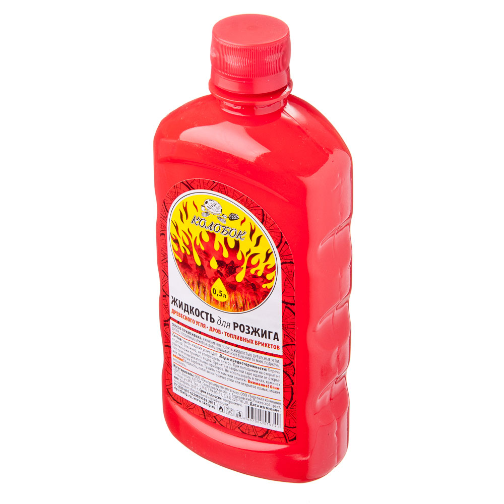 Жидкость для розжига 500 мл Колобок Жидкость для розжига 500 мл Колобок