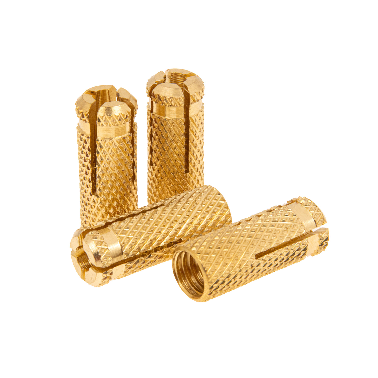 Анкер забивной латунный М8 BROZEX (4шт) *10/100