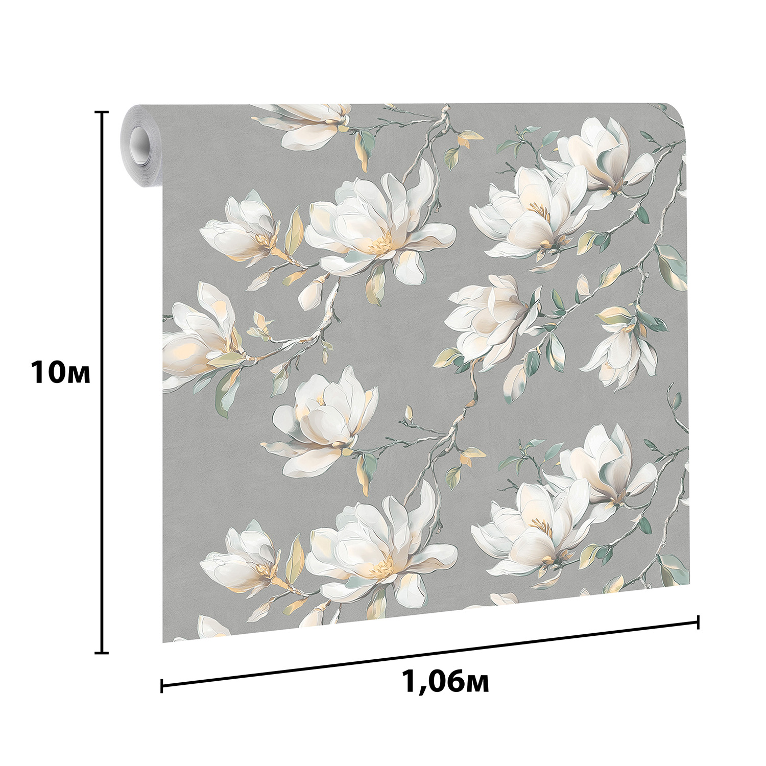 Обои флиз Victoria Stenova Stenova Magnolia (сер.) 585103 1.06*10м *6