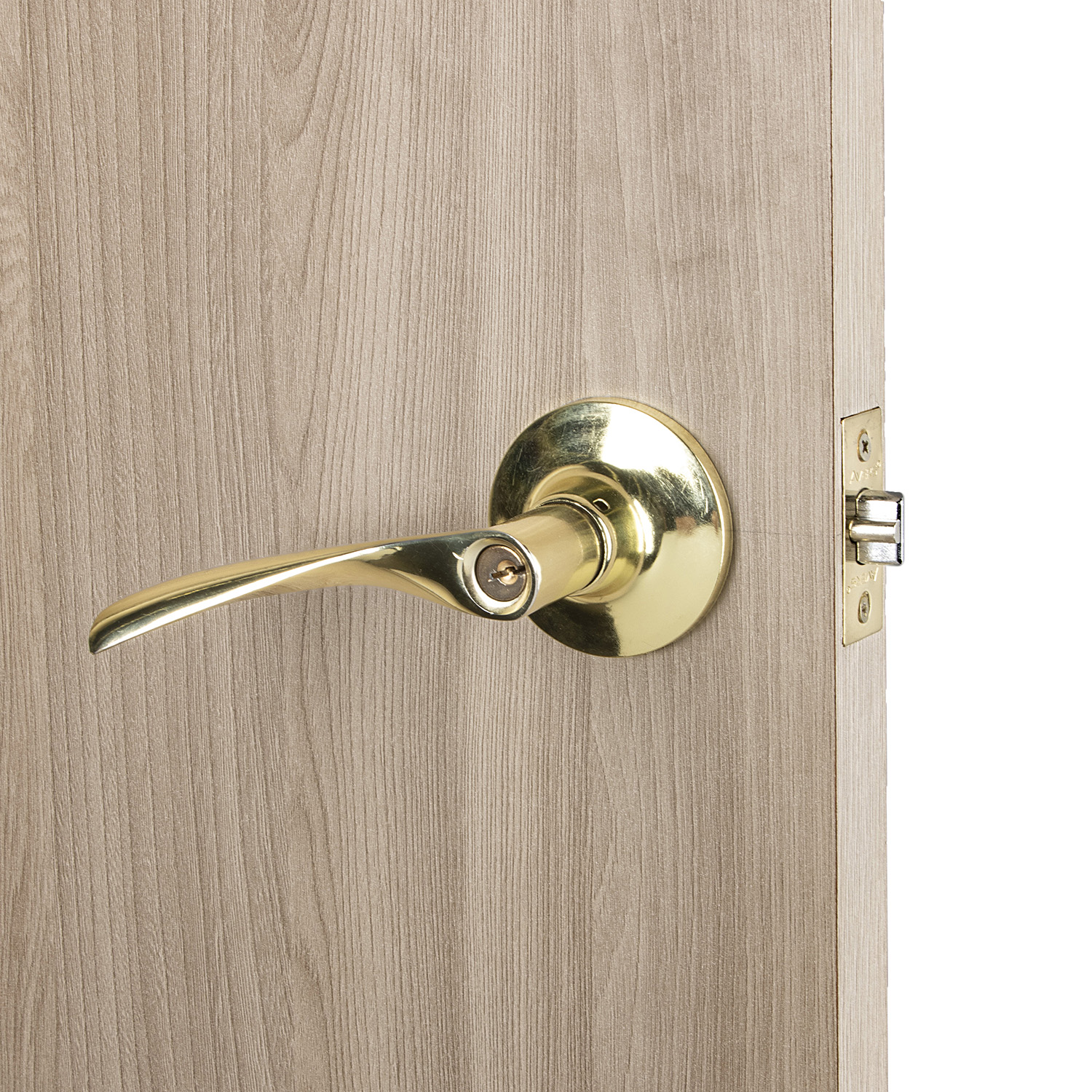 Дверное полотно глухое 2000х600х34 мм BROZEX-WOOD, шимо светлый