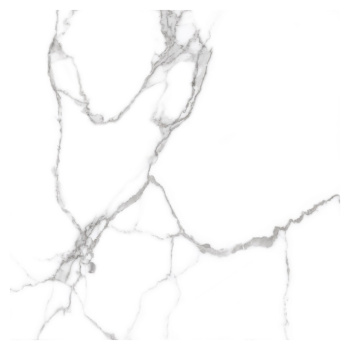 Керамогранит 1.44 м² Global Tile Oasis GT60602503MR, 600х600х9 мм, глазурованный, белый