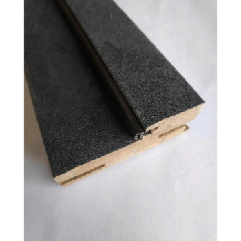 Коробка ПВХ телескопическая БЕТОН ГРАФИТ 70*2050мм Аркада*2