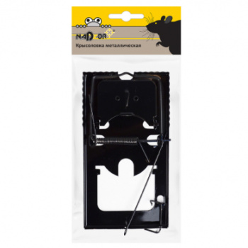 Крысоловка металлическая 16,2*8,8см Nadzor (MOUSE2) *12/144 09.2022 Крысоловка металлическая 16,2*8,8см Nadzor (MOUSE2) *12/144 09.2022