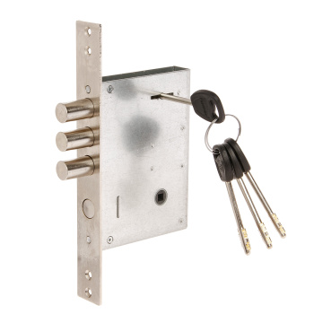 Замок врезной КОРПУС сув.механизм, хром 3004-4 Гардиан *1/15