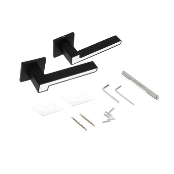 Ручка раздельная ЧЕРНЫЙ матовый Slim H-30120-A-BLM/W Code Deco *1/18