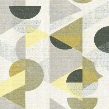 Обои АКЦИЯ!!! дуплекс 220011-21 (9С7К) Геометр сер-зелен *15 (Гомель)