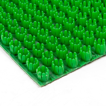 Коврик щетинистый 60*90 см на прот. осн. (зеленый) "KOVROFF" Травка (арт.12163)  *1/25 (МЭ70)