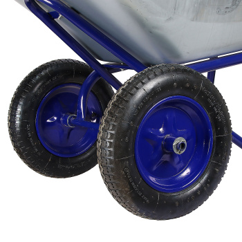 Тачка строительная двухколесная BAUMIX, 200 кг, 100 л Тачка строительная двухколесная BAUMIX, 200 кг, 100 л